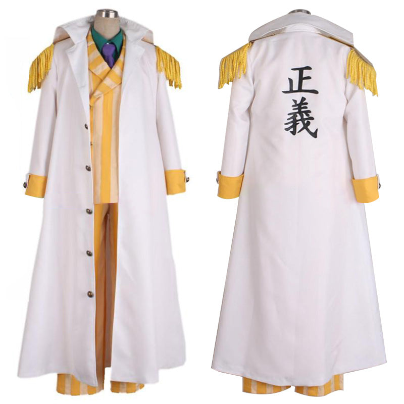 One Piece Borsalino Kizaru Cosplay Costume