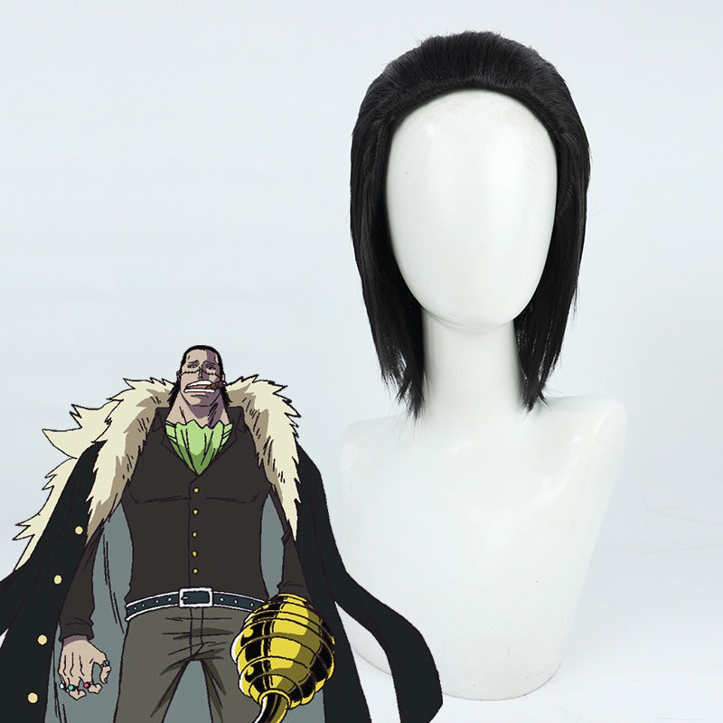 One Piece "Desert King" Sir Crocodile Cosplay Wig