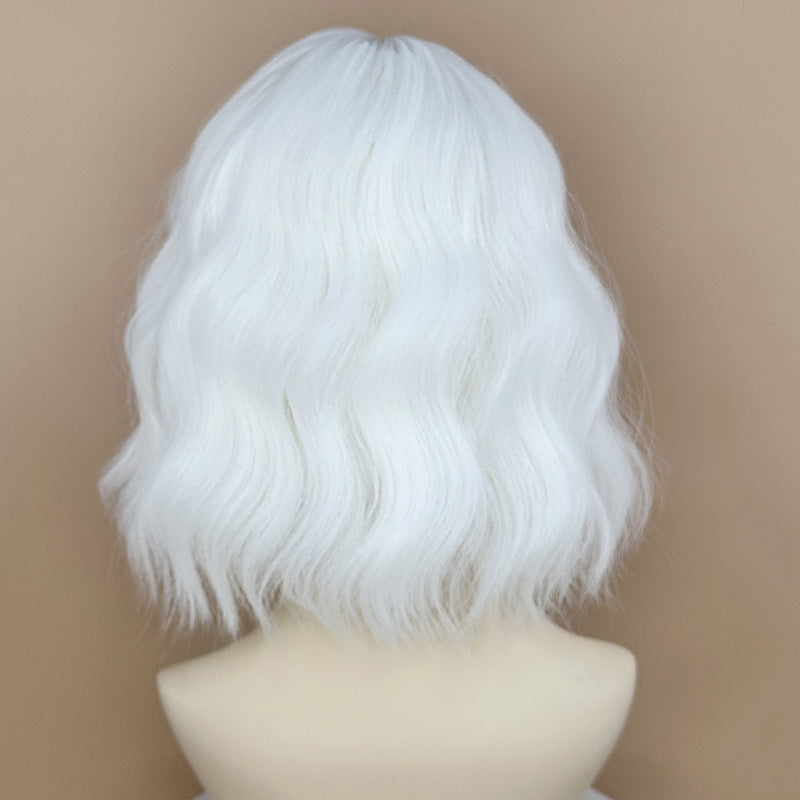 Anime White Female Cosplay Wig