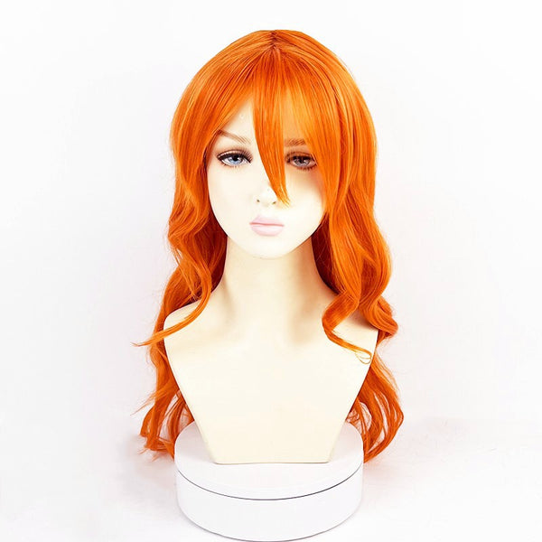 Anime Female Orange Cosplay Wig