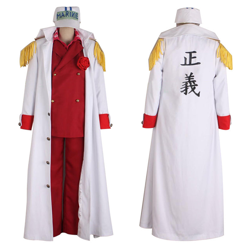 One Piece Sakazuki Akainu Cosplay Costume