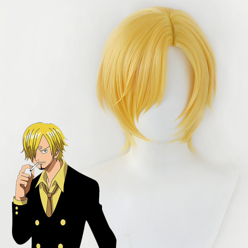 One Piece Sanji Vinsmoke B Edition Cosplay Wig