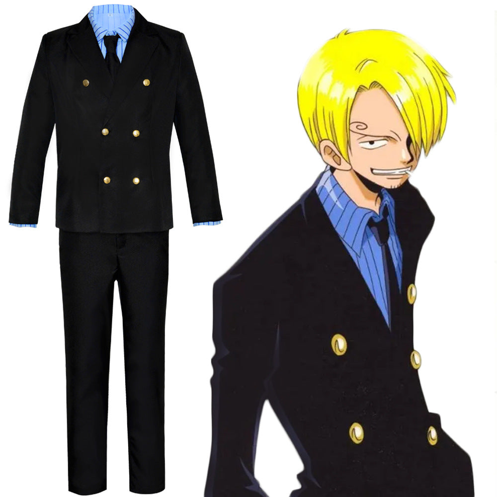 One Piece Sanji Vinsmoke Cosplay Costume