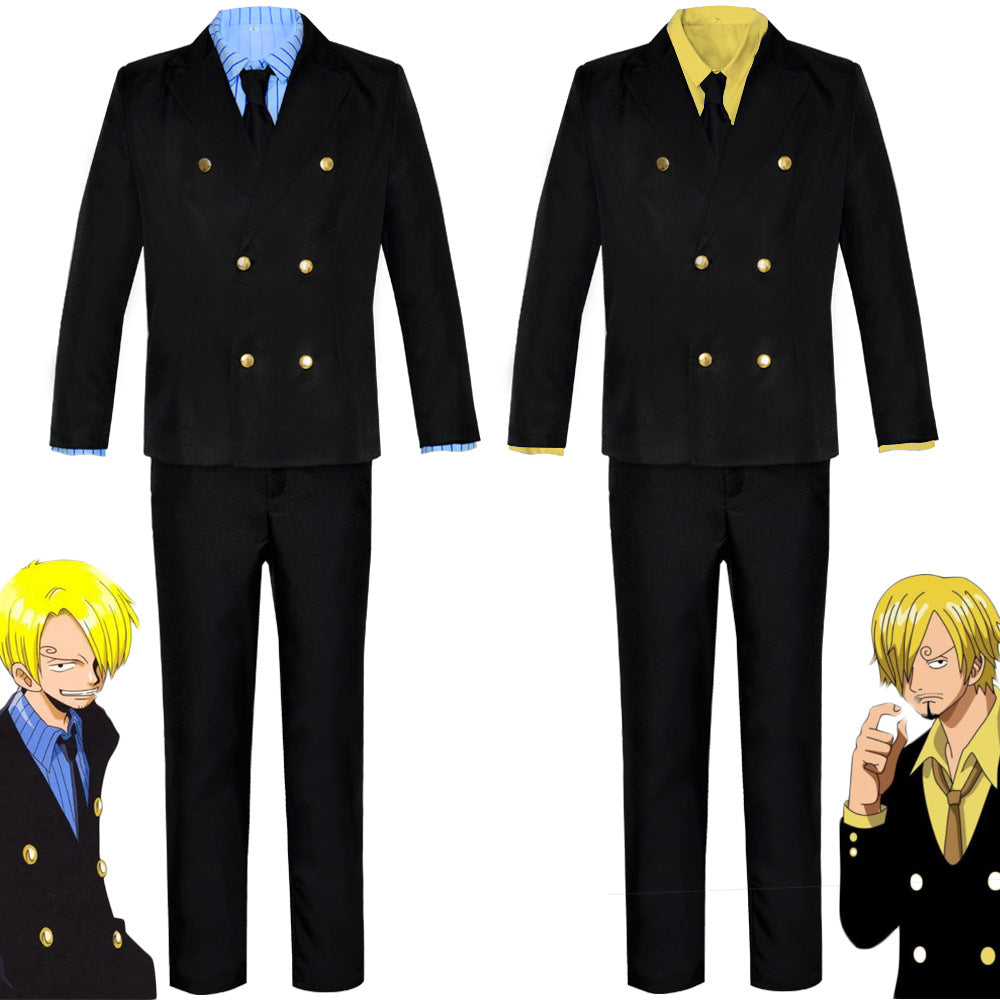 One Piece Sanji Vinsmoke Cosplay Costume