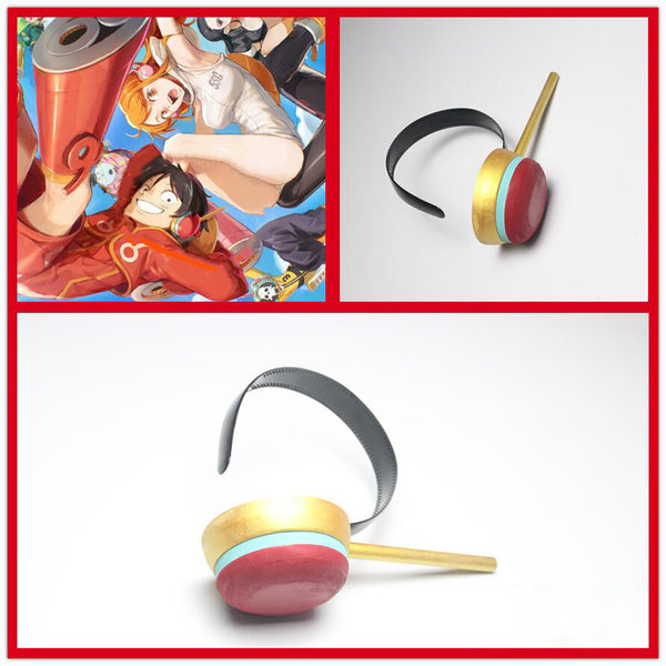 One Piece The Egghead Arc Monkey D. Luffy Headset Cosplay Accessory Prop