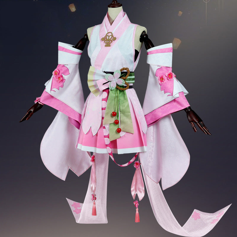 Onmyoji x Hatsune Miku Sakura Miku Cosplay Costume