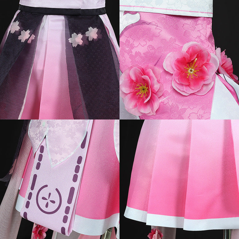 Onmyoji x Hatsune Miku Sakura Miku Cosplay Costume