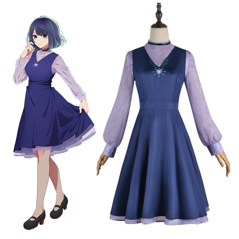 Oshi No Ko Favorite Girl My Idol's Child Akane Kurokawa Cosplay Costume