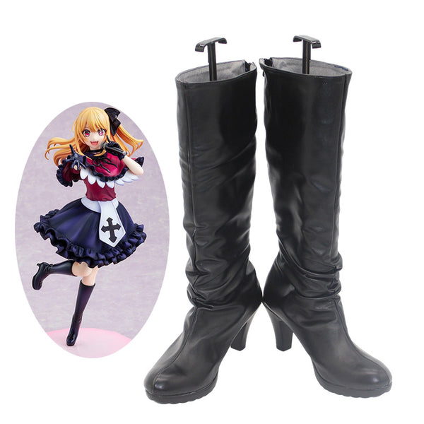 Oshi no Ko Favorite Girl My Idol's Child B-Komachi Ruby Hoshino Idol Outfit Shoes Cosplay Boots