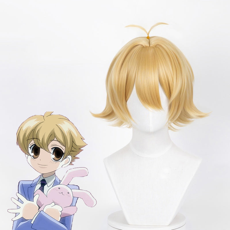 Ouran High School Host Club Mitsukuni "Honey" Haninozuka Mitsukuni Haninozuka Cosplay Wig