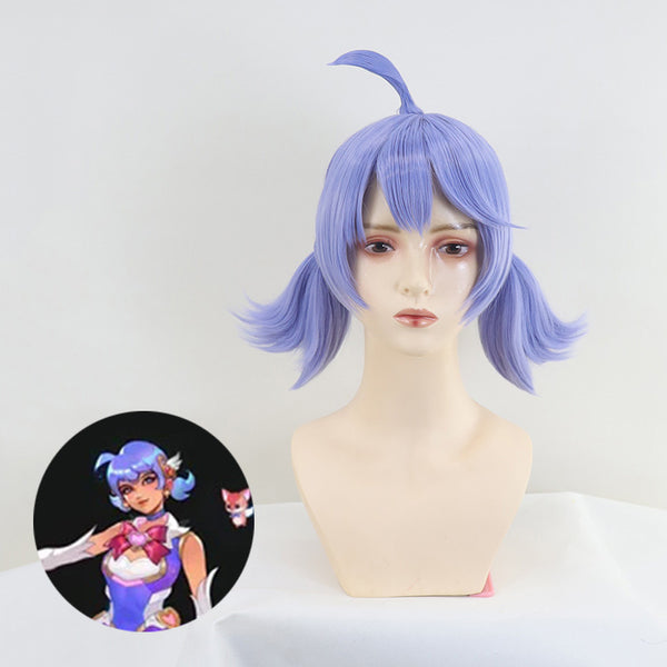 Overwatch 2 OW Magical Girl Kiriko Cosplay Wig