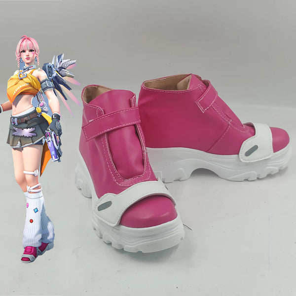 Overwatch 2 x LE SSERAFIM Mercy Cosplay Shoes