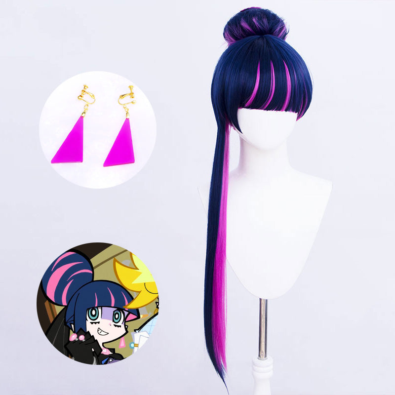 Panty And Stocking With Garterbelt Stocking Casino Version Cosplay Wig