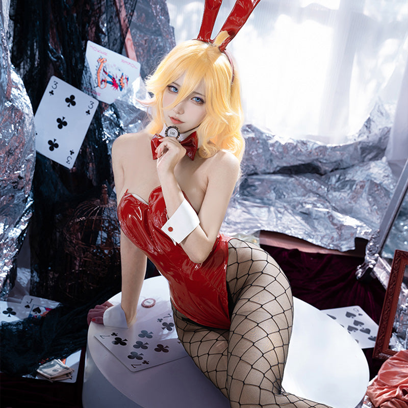 Panty And Stocking With Garterbelt Panty Bunny Girl Cosplay Costume