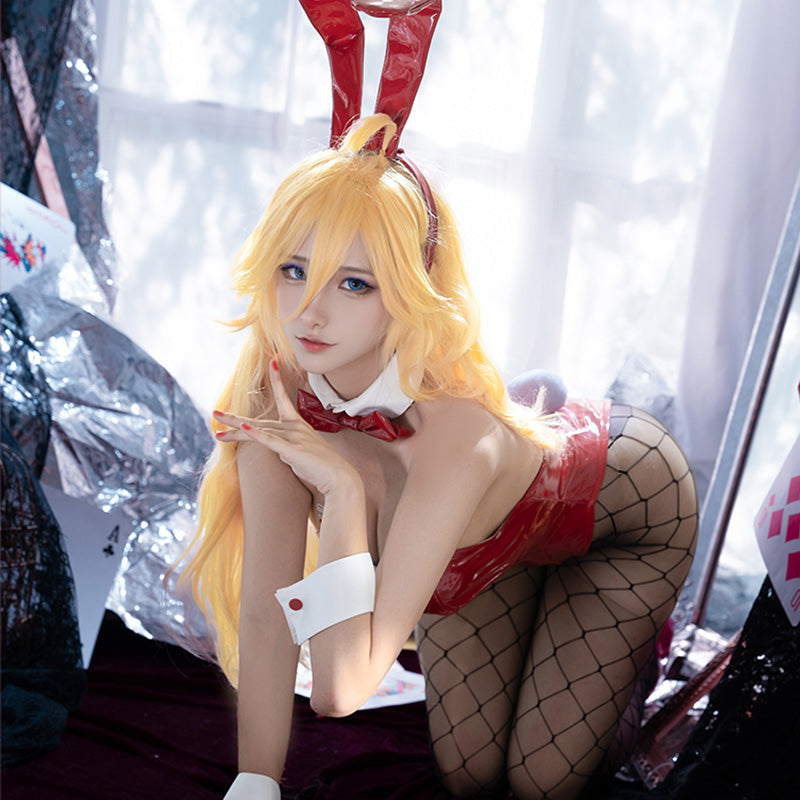 Panty And Stocking With Garterbelt Panty Bunny Girl Cosplay Costume