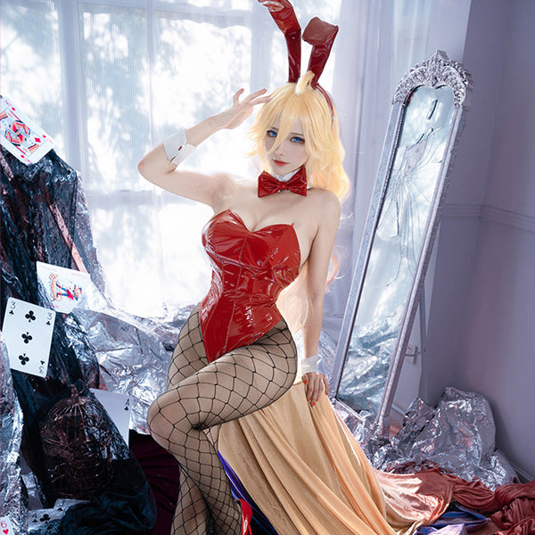 Panty And Stocking With Garterbelt Panty Bunny Girl Cosplay Costume