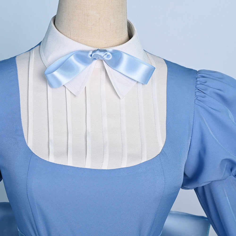 Panty And Stocking With Garterbelt Stocking Blue Dress Cosplay Costume