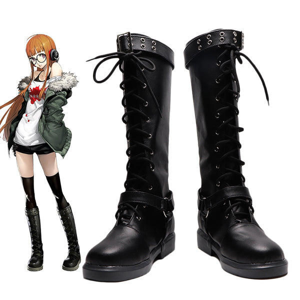 Persona 5 Futaba Sakura Shoes Cosplay Boots