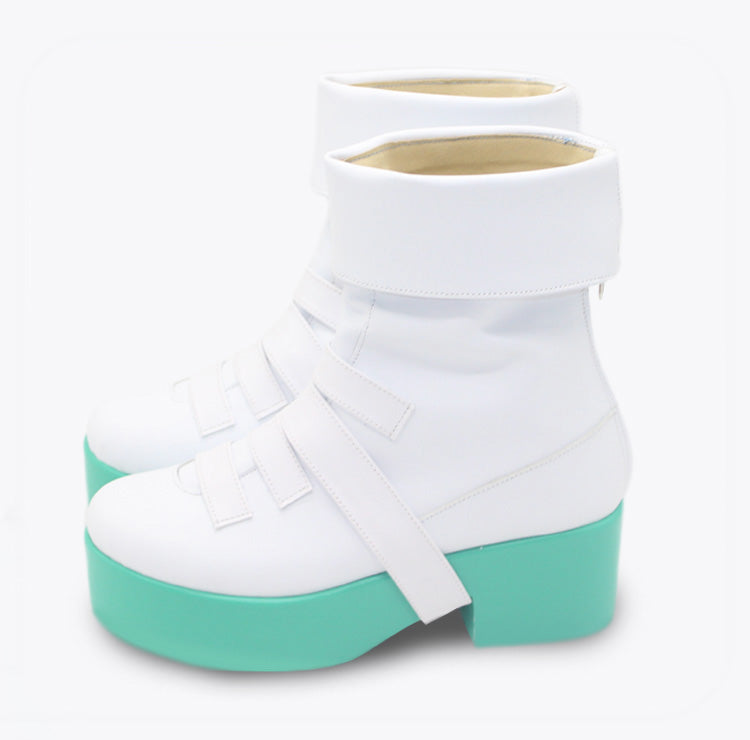 Pokemon feat. Hatsune Miku Project VOLTAGE Grass-Type Cosplay Shoes