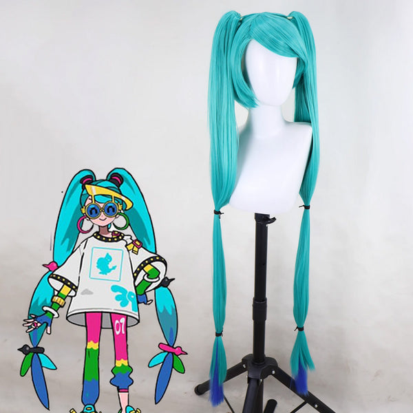 Pokemon feat. Hatsune Miku Project VOLTAGE Normal Type Cosplay Wig
