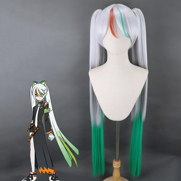 Pokemon feat. Hatsune Miku Project VOLTAGE Fighting Type Cosplay Wig