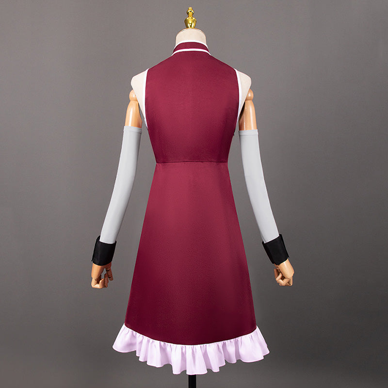 Puella Magi Madoka Magica Kyoko Sakura Cosplay Costume