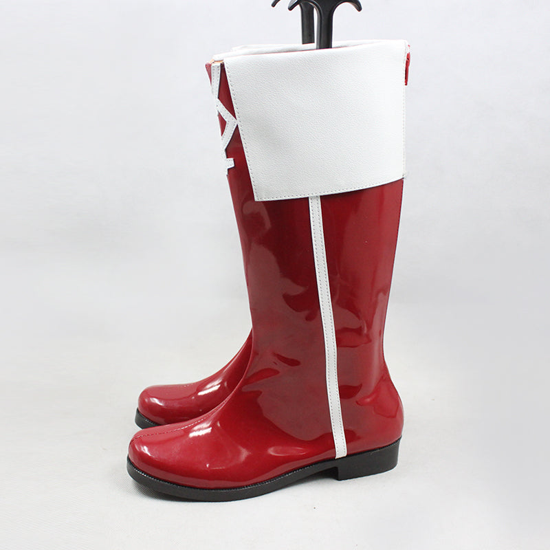 Puella Magi Madoka Magica Kyoko Sakura Shoes Cosplay Boots