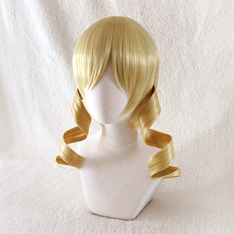 Puella Magi Madoka Magica Mami Tomoe Cosplay Wig