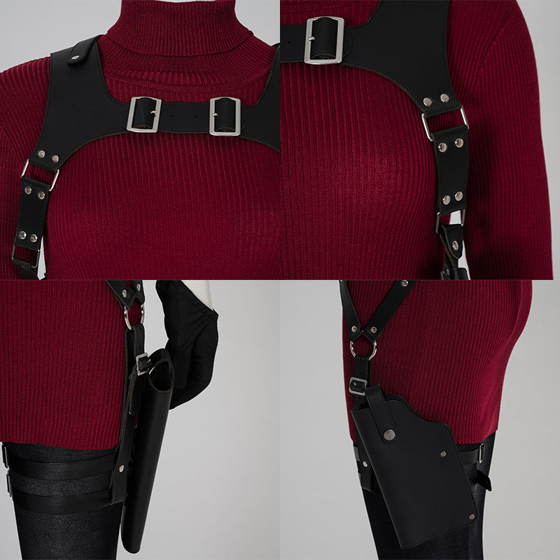 Resident Evil IV 4 Remake Ada Wong B Edition Cosplay Costume