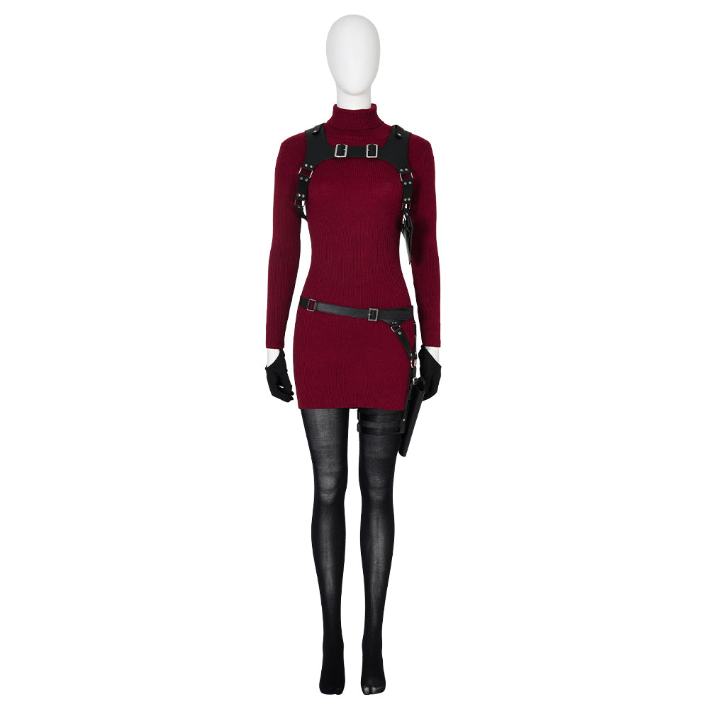 Resident Evil IV 4 Remake Ada Wong B Edition Cosplay Costume