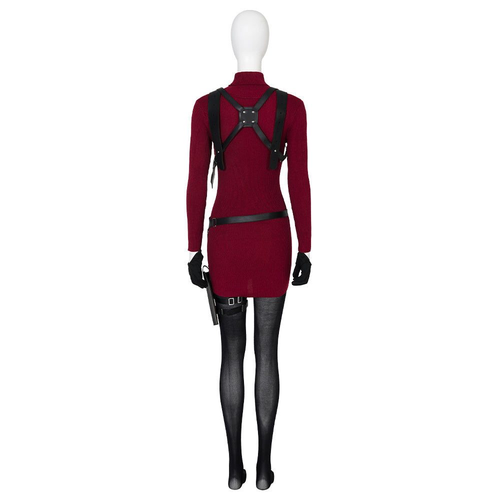 Resident Evil IV 4 Remake Ada Wong B Edition Cosplay Costume