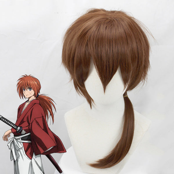 Rurouni Kenshin Himura Kenshin Hitokiri Battousai Cosplay Wig