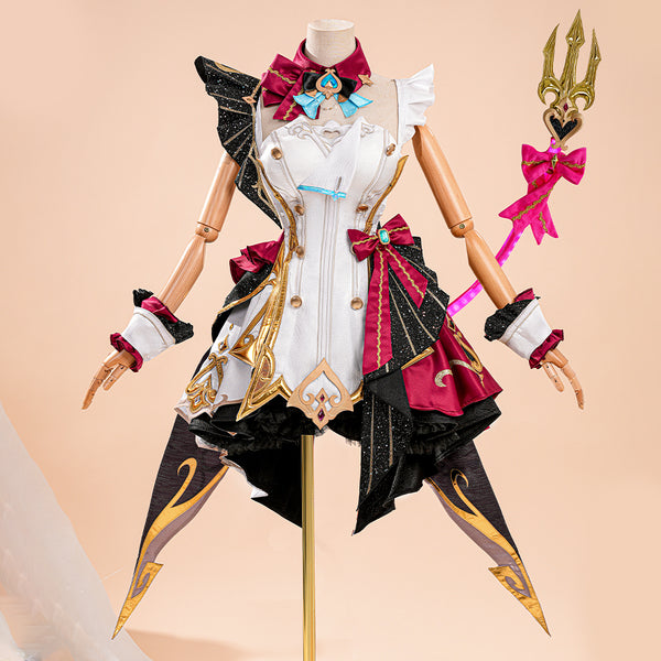 SR Genshin Impact Escoffier Cosplay Costume - Select Tail Color