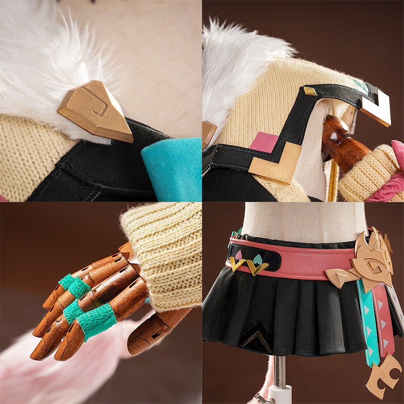 SR Genshin Impact Varesa Cosplay Costume - Select Skirt Length