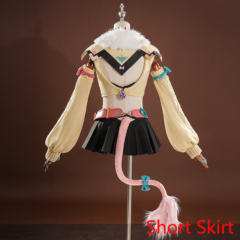 SR Genshin Impact Varesa Cosplay Costume - Select Skirt Length