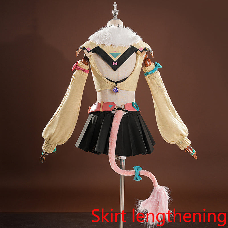 SR Genshin Impact Varesa Cosplay Costume - Select Skirt Length