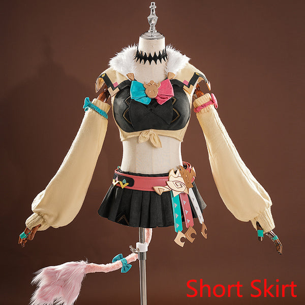 SR Genshin Impact Varesa Cosplay Costume - Select Skirt Length