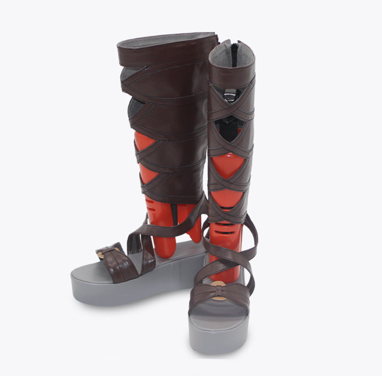 Senren * Banka Senren Banka Murasame Shoes Cosplay Boots