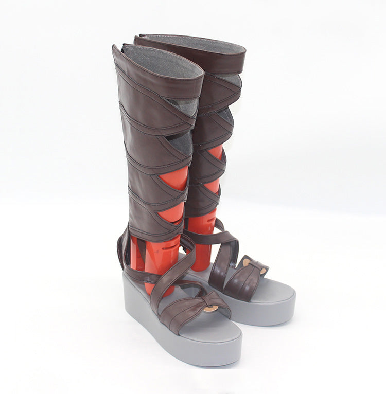 Senren * Banka Senren Banka Murasame Shoes Cosplay Boots