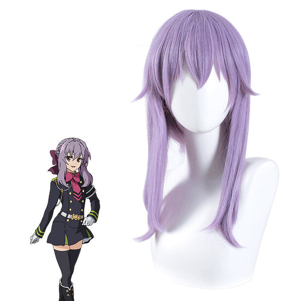 Seraph of the End Owari no Seraph Shinoa Hīragi Cosplay Wig