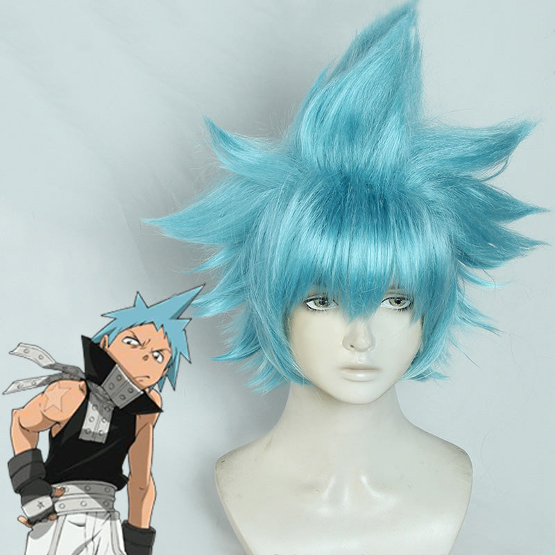 Soul Eater Black Star Cosplay Wig