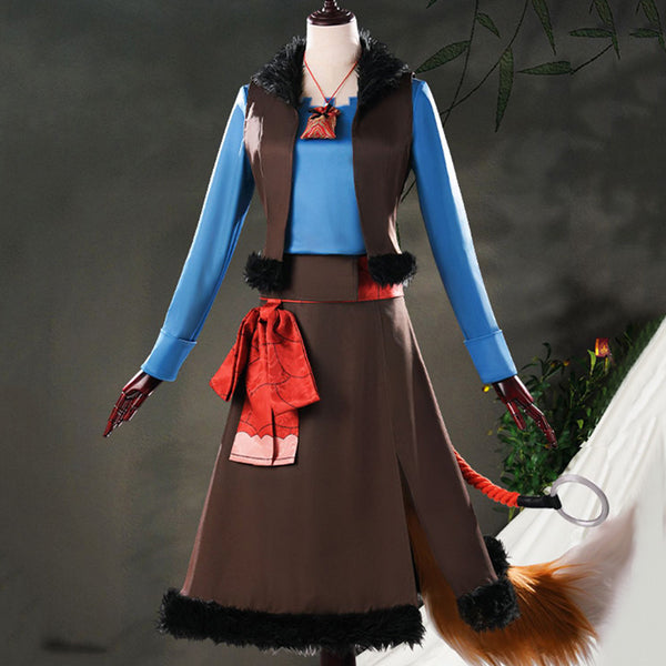 Spice and Wolf Holo Cosplay Costume