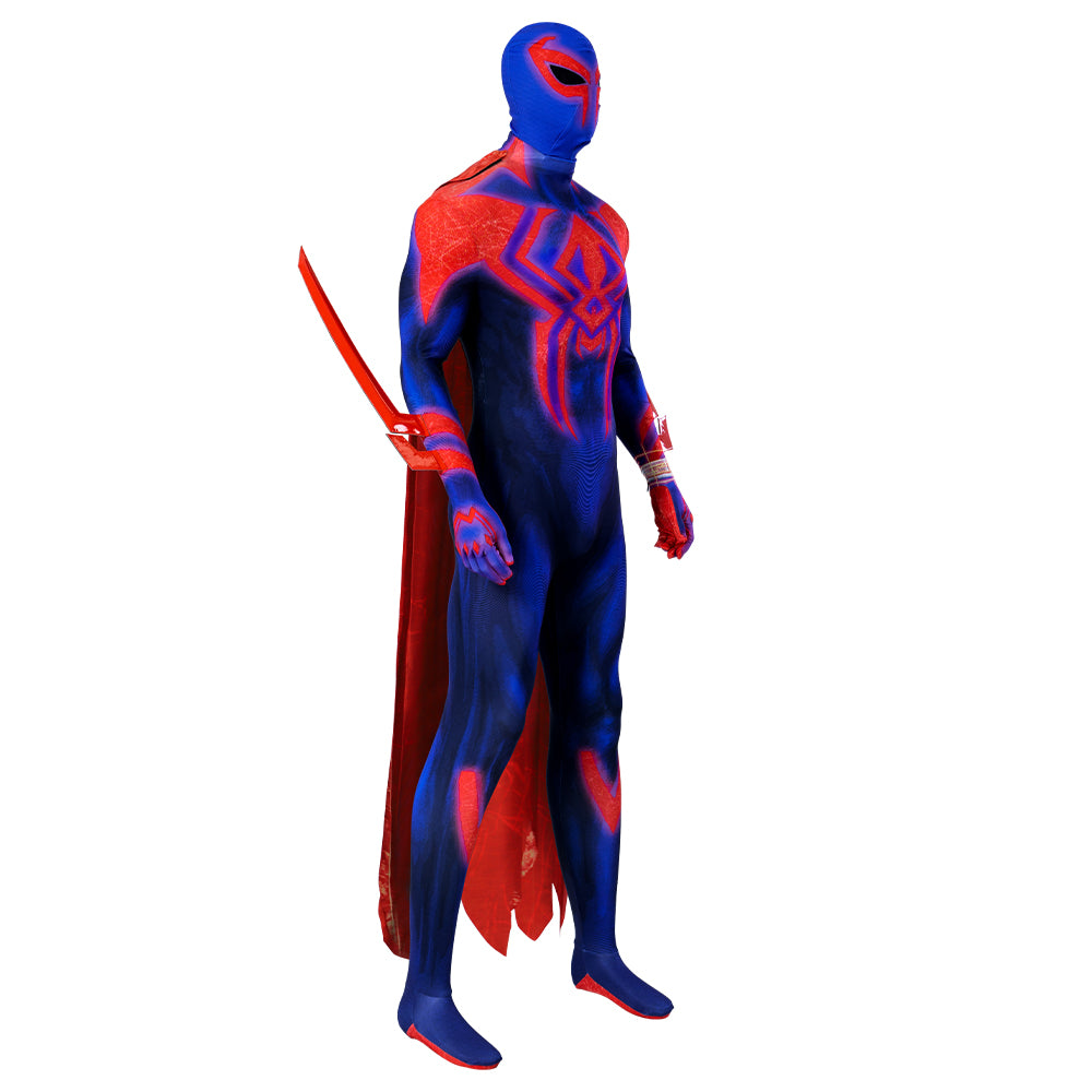 Spider-Man: Across The Spider-Verse Spiderman 2099 Miguel O'Hara Cloak Edition Cosplay Costume