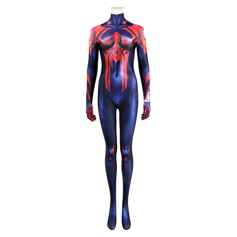 Spider-Man: Across The Spider-Verse Spiderman 2099 Miguel O'Hara Female Size Cosplay Costume