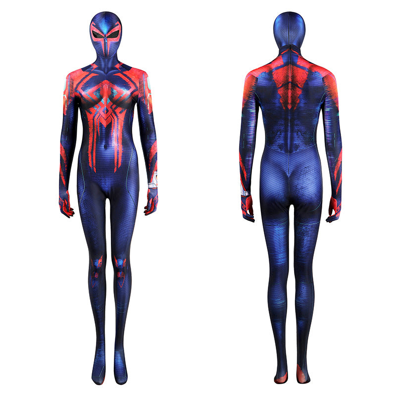 Spider-Man: Across The Spider-Verse Spiderman 2099 Miguel O'Hara Female Size Cosplay Costume