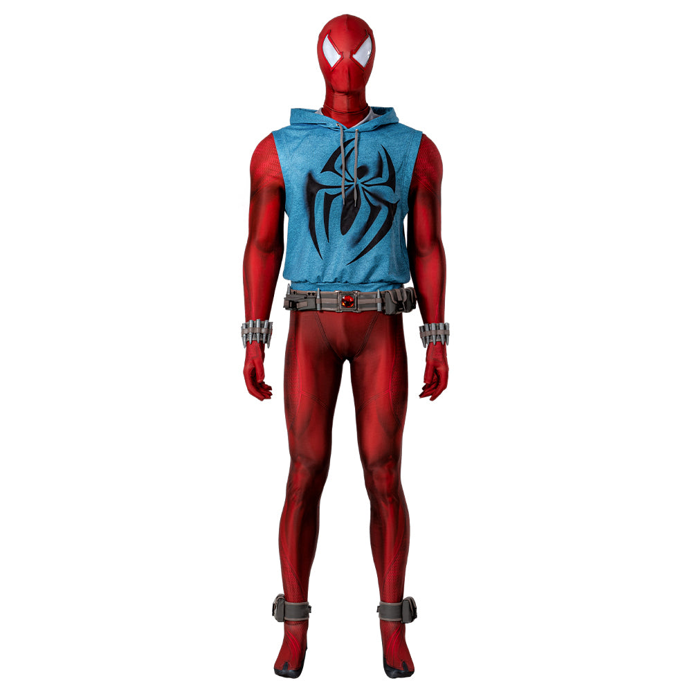 Spider-Man: Across the Spider-Verse Scarlet Spider Cosplay Costume