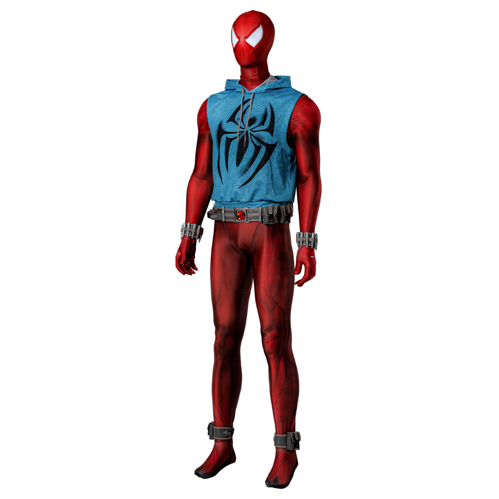 Spider-Man: Across the Spider-Verse Scarlet Spider Cosplay Costume