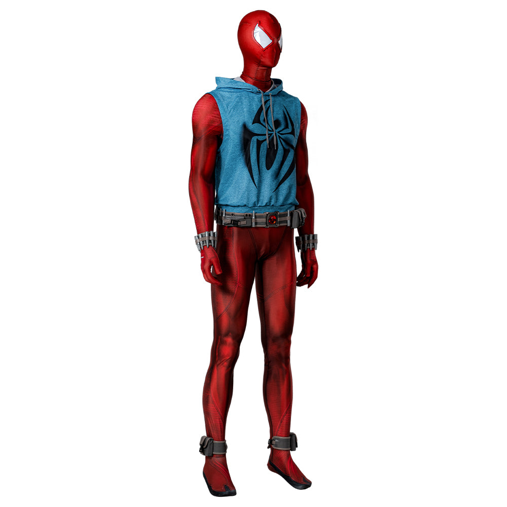 Spider-Man: Across the Spider-Verse Scarlet Spider Cosplay Costume