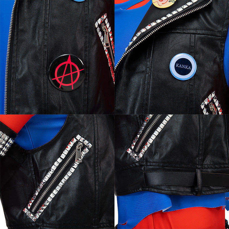 Spider-Man: Across the Spider-Verse Spider-Punk B Edition Cosplay Costume