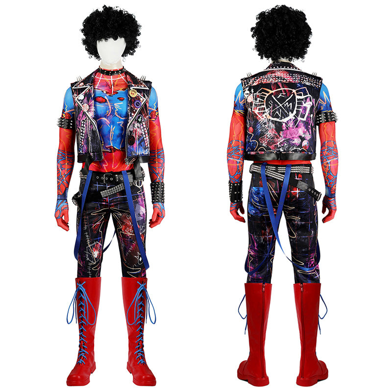 Spider-Man: Across the Spider-Verse Spider-Punk Cosplay Costume